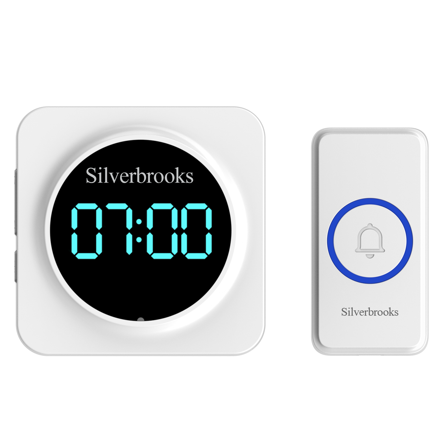 Time Display, Wireless Doorbell for Home-700(White)