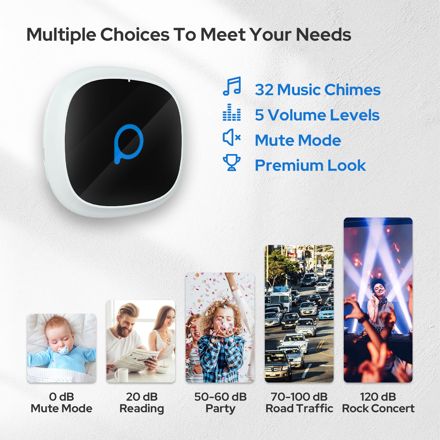 Wireless Doorbell for Home-530